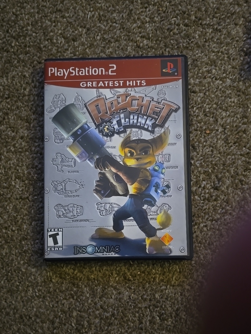 Sony Ratchet & Clank (Greatest Hits) - Black and Yellow
